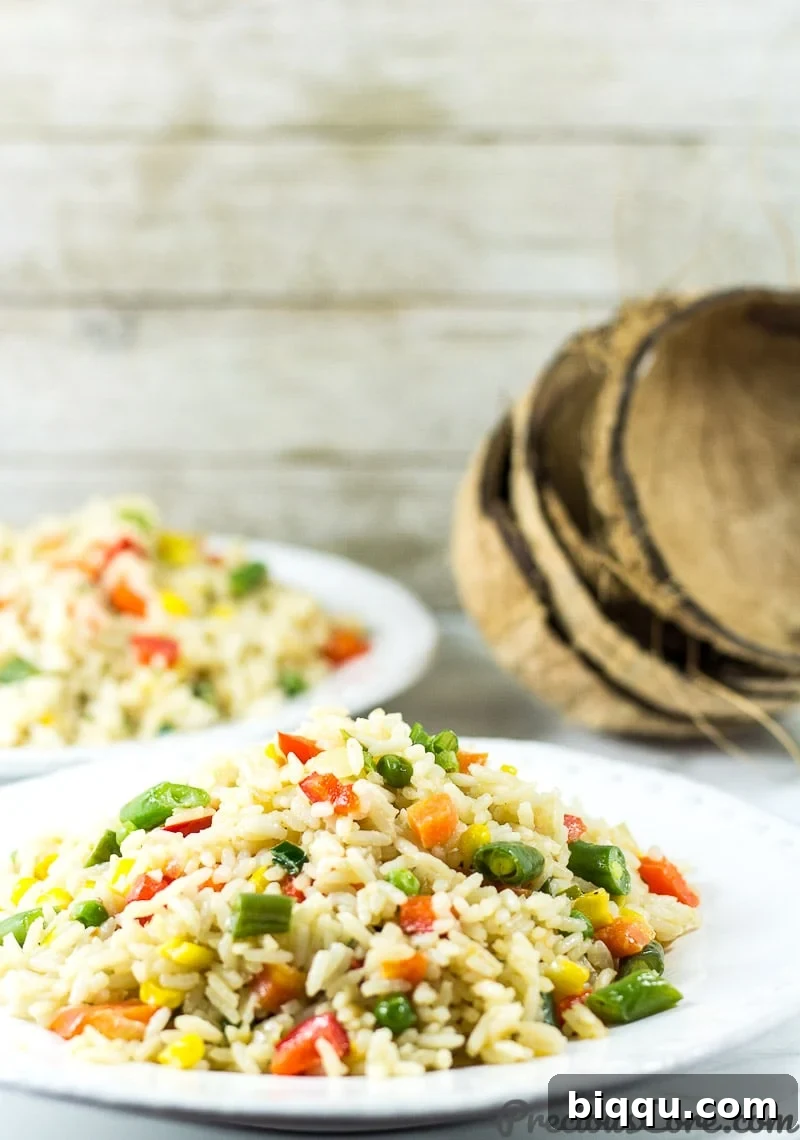 Coconut Fried Rice recipe