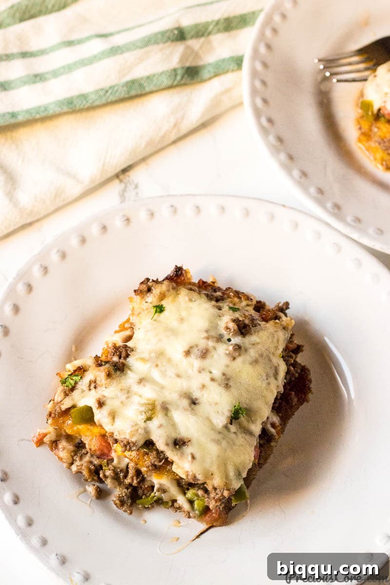 Plantain Lasagna - easy plantain dinner recipe.