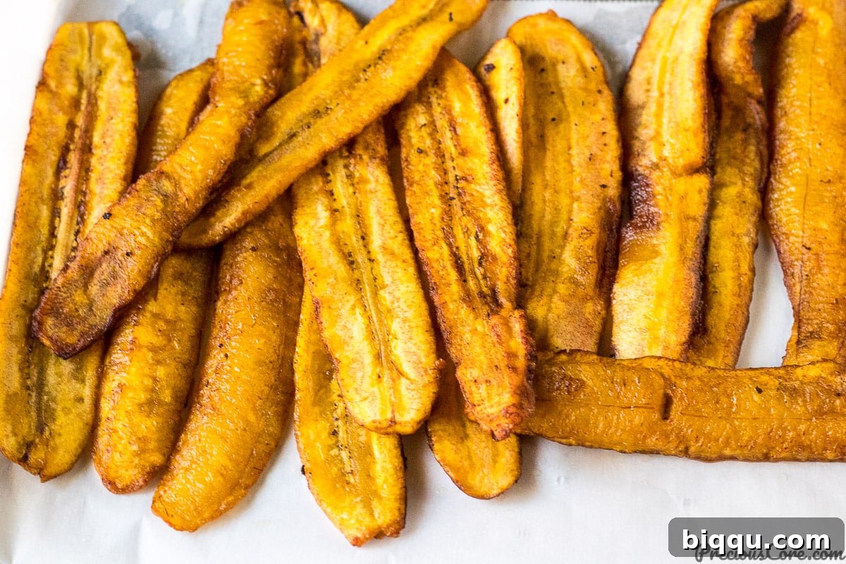 Plantain Slices for Plantain Lasagna