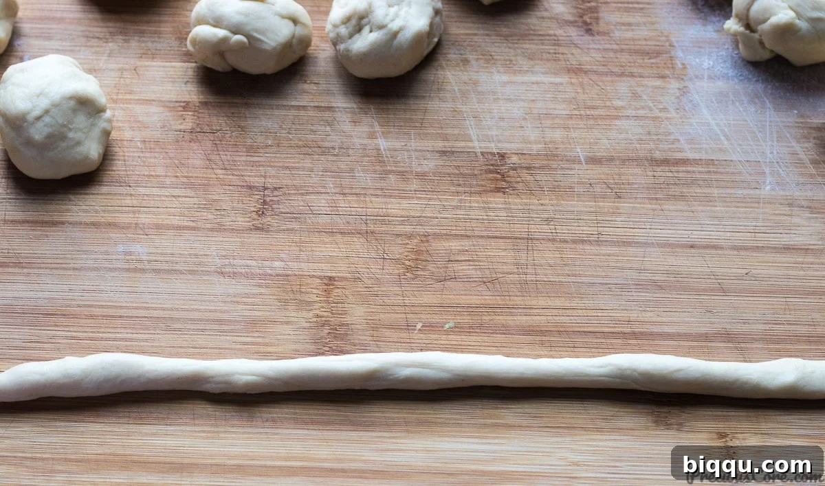 African Doughnuts - Forming the twists