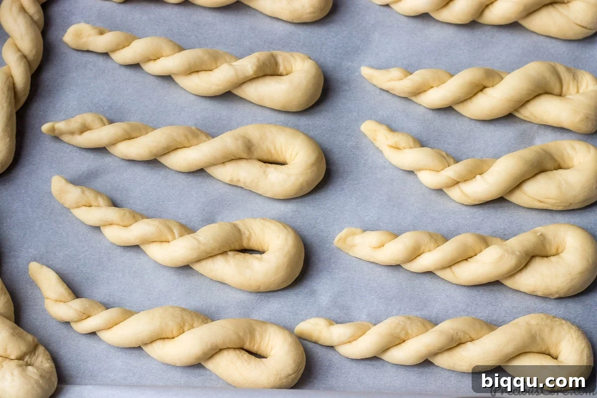 African twisted doughnuts