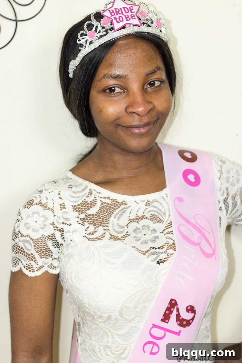 Elegant Bride-to-Be Outfit at Bridal Shower