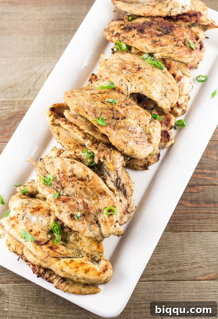 Flat grilled chicken tenders, ideal for sandwiches or wraps