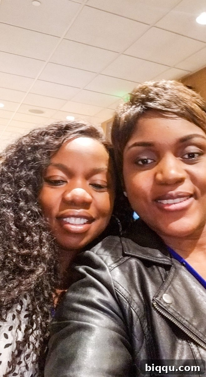 Imma and I at the Everything Food Conference