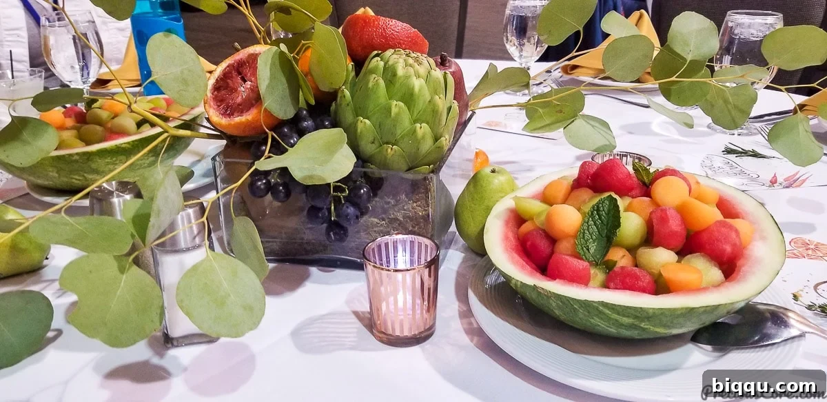 Refreshing Watermelon fruit bowl
