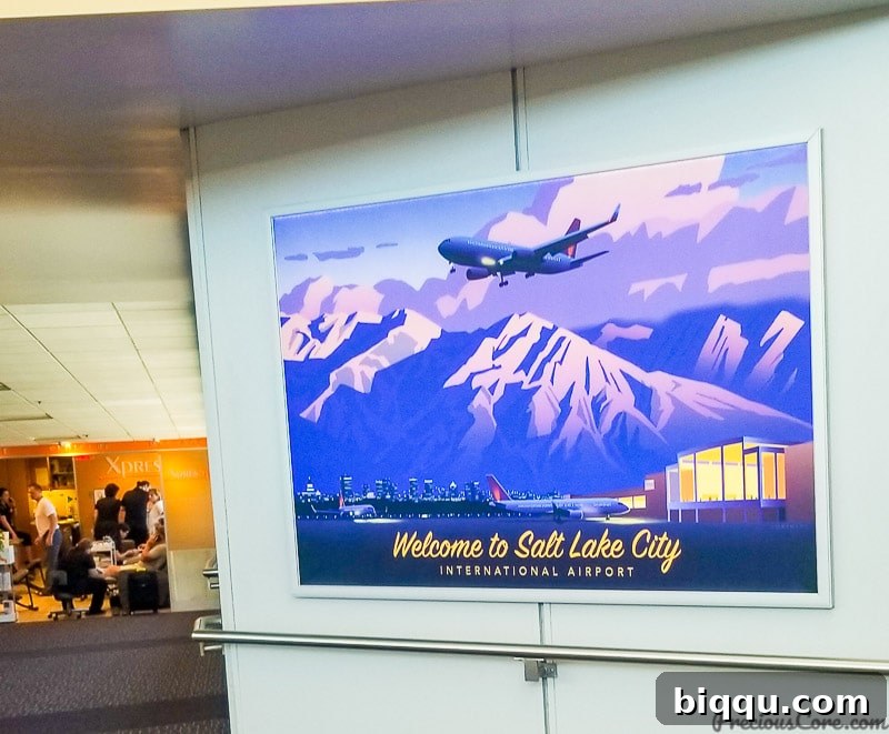 Welcome to Salt Lake City notice