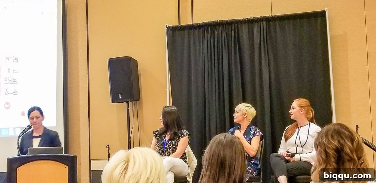 YouTubers teaching at Everything Food Conference