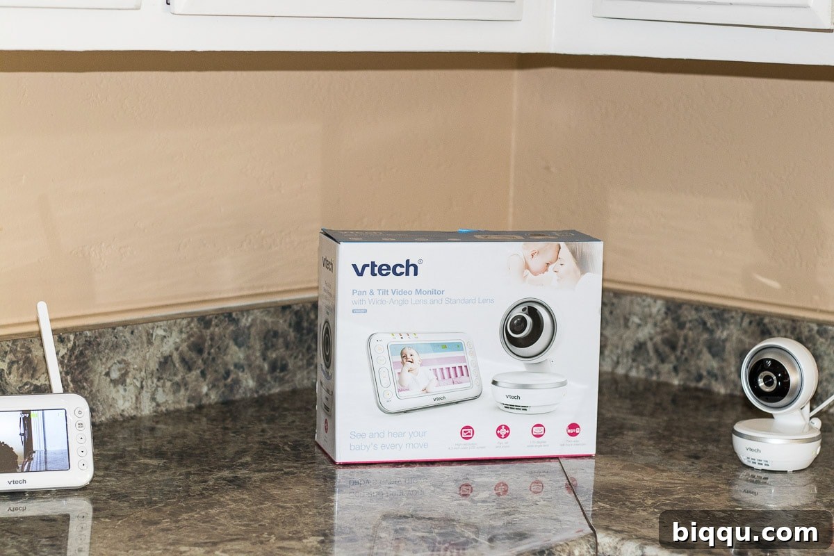 preparing for a baby checklist - baby monitor for nursery