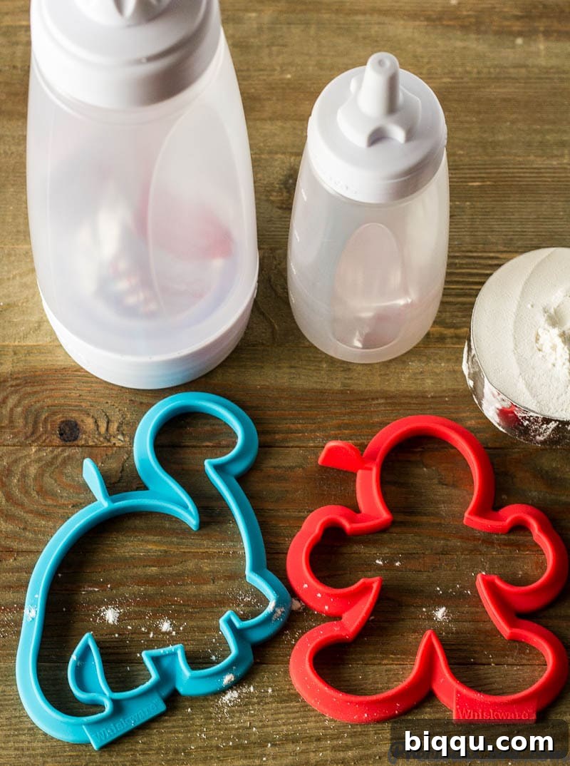 Easy pancake recipe for kids with fun Whiskware molds