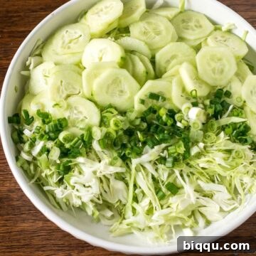 Zesty Cabbage Delight 8 Ultimate cabbage salad, ready to be enjoyed.