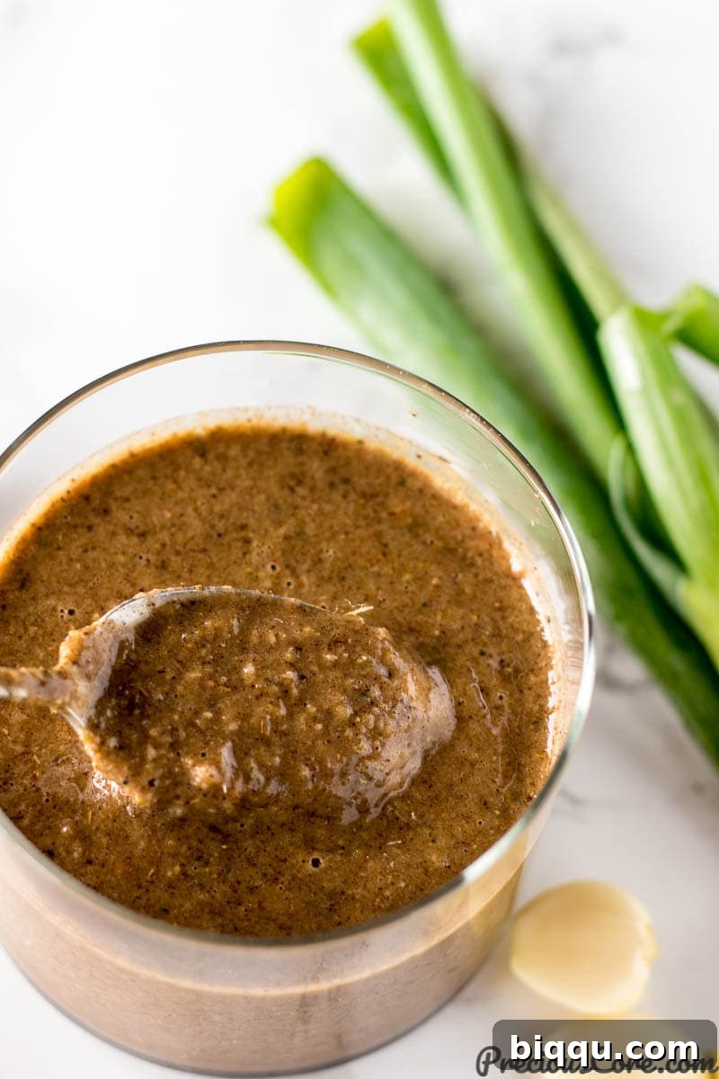 Homemade Jamaican Jerk Seasoning in a bowl, perfect for chicken, beef, pork or seafood