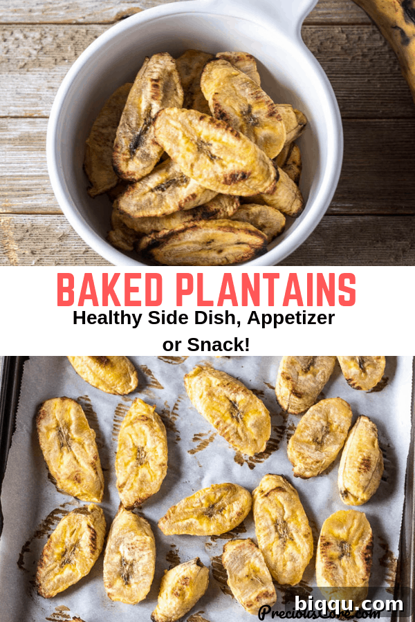 A vibrant collage showcasing various stages of plantains and different baked plantain preparations, highlighting their versatility and appeal