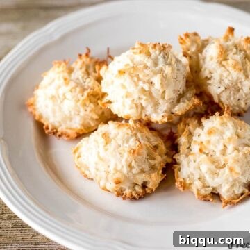Easy Coconut Recipes on a plate