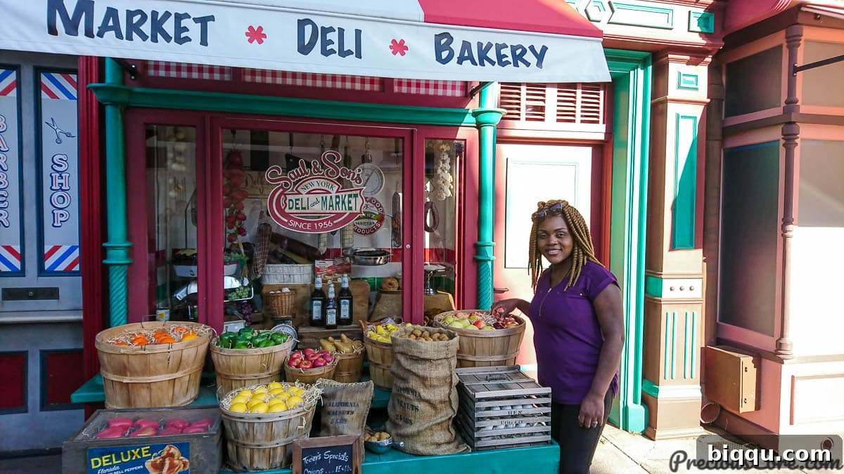 Beyond the Screen: Our Universal Studios Hollywood Adventure 7 Old Deli shop at universal studios